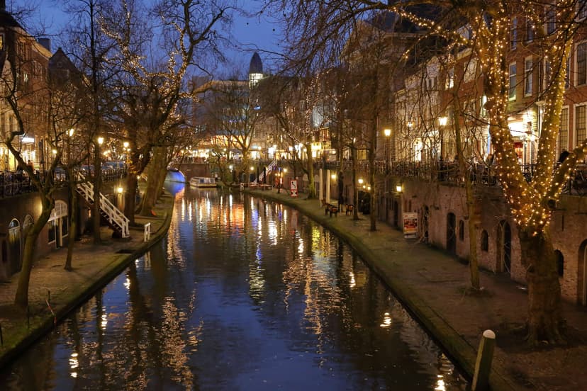 Enchanting Tulip Blooms and Historic Canals of Utrecht: A Picturesque Dutch Escape