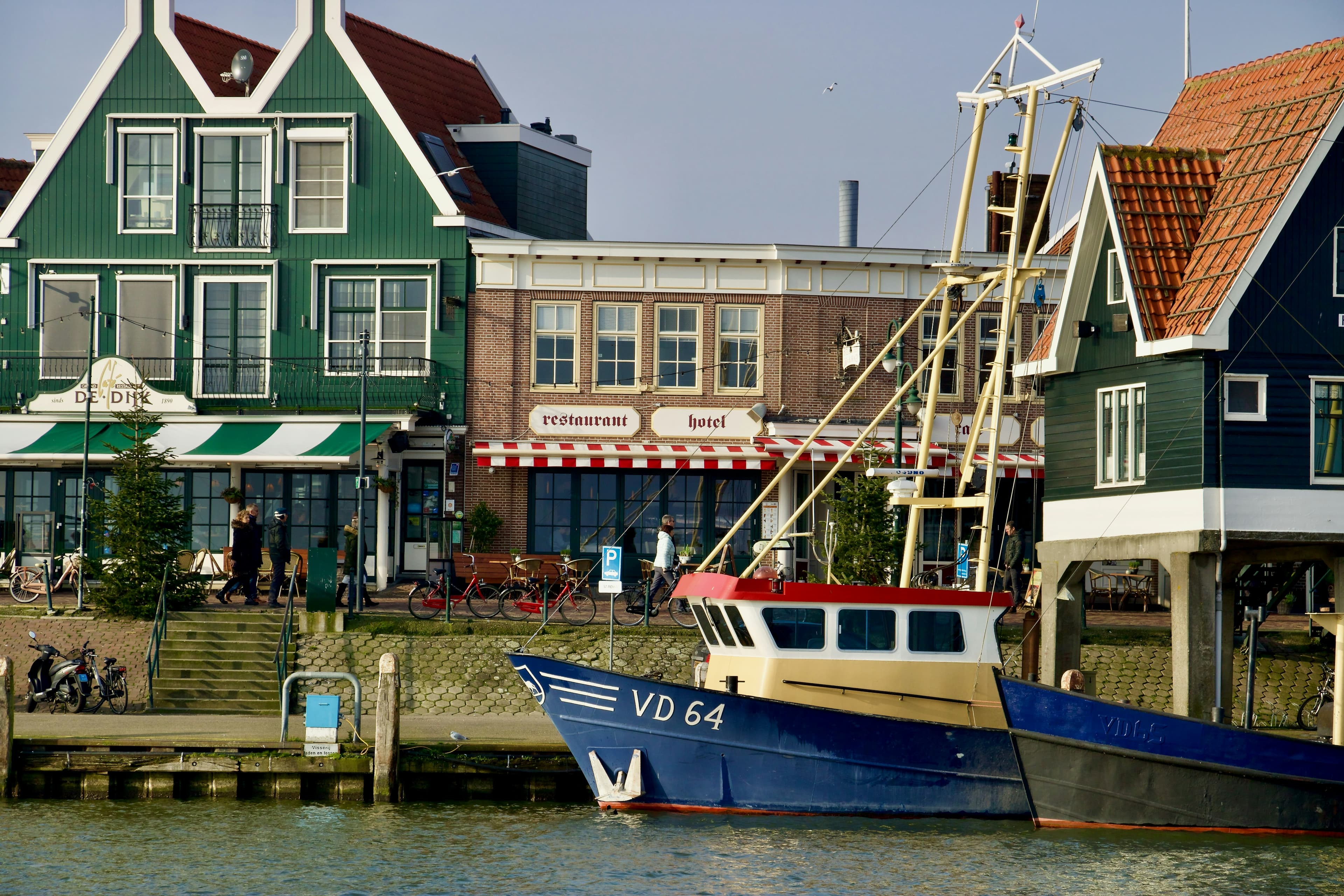 Historic Charm and Maritime Heritage at the Old Harbor of Brielle, Netherlands