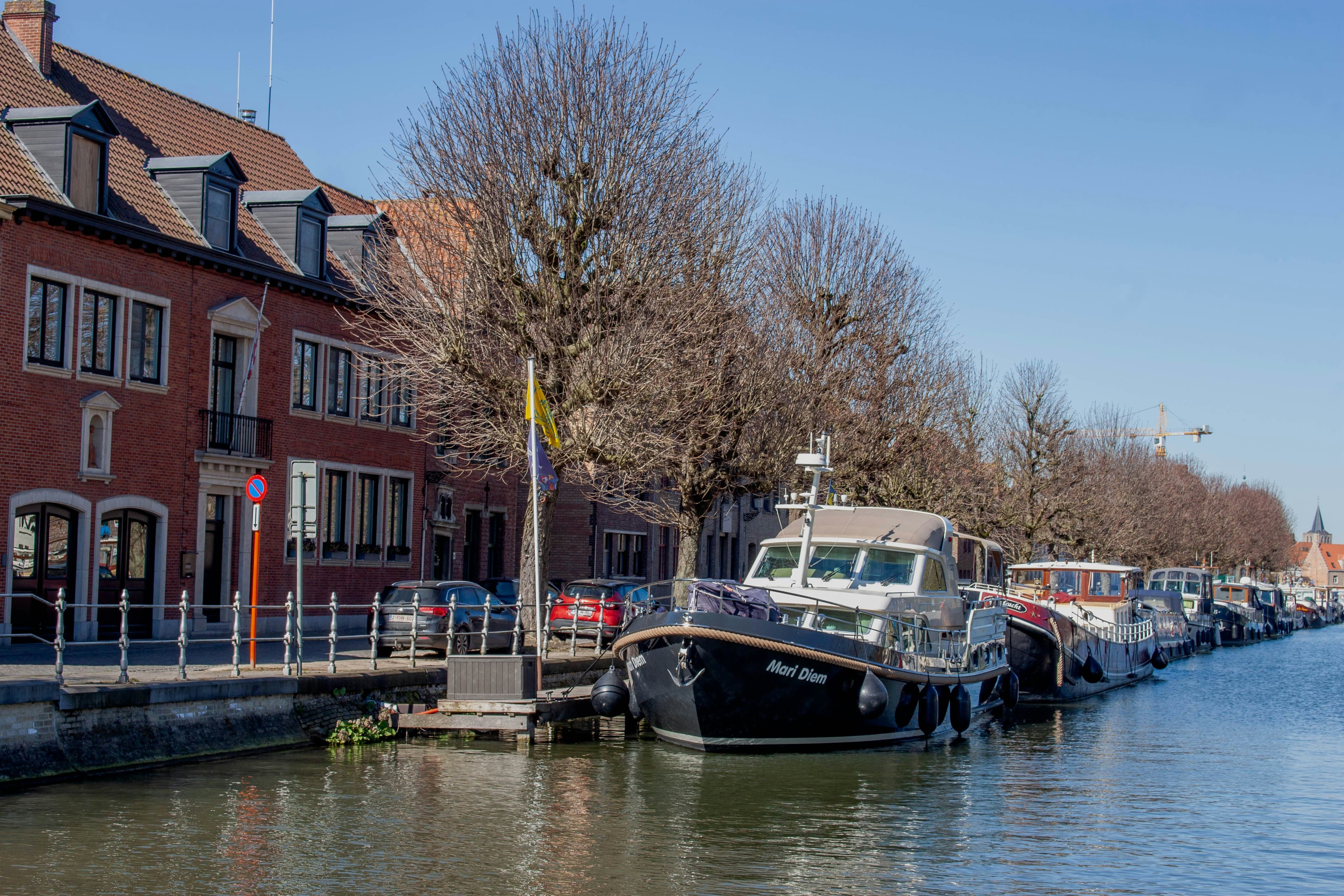 Enchanting Canal Cruises and Timeless Dutch Charm in Sneek's Picturesque Harbor