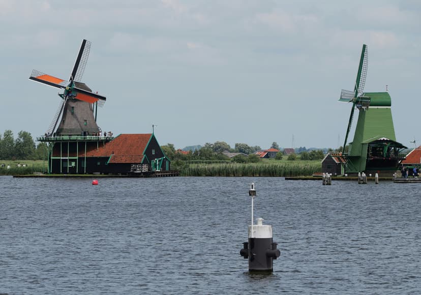 Step Back in Time at Zaanse Schans: Iconic Dutch Windmills and Traditional Village Charm